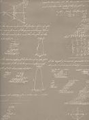 Brand New Roll Of Andrew Martin 10.05Mx52cm Pythagoras Navigator Collection Designer Wall Paper