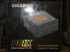 Boxed Gigabyte Brix GB-BX BT-2807 Ultra Compact PC Kit RRP £150 (Viewings And Appraisals Are