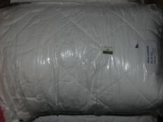 John Lewis And Partners 4.5 Tog Light Cotton Comfort Double Duvets And Cotton Quilted Mattress