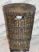 Depali Wicker Laundry Basket RRP £90 (2126510) (Viewings And Appraisals Are Highly Recommended)