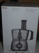 Boxed John Lewis And Partners 2 Litre Food Processor RRP £60 (RET00611035) (Viewings And