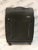 Boxed Antler Soft Shell 360 Wheel Spinner Suitcase RRP £100 (2272848) (Viewings And Appraisals Are