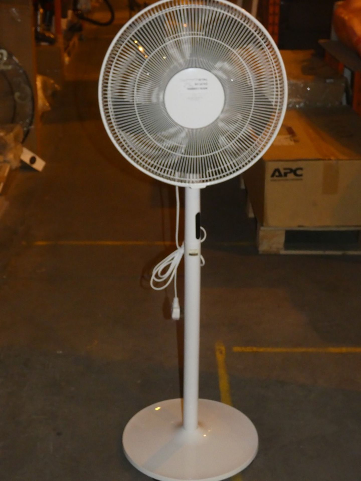 Boxed John Lewis And Partners Pedastal Stand Fan RRP £50 (RET00029951) (Viewings And Appraisals