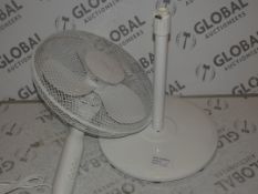 Assorted John Lewis Standing Fans In White RRP £20-50 (RET0055611) (2215533) (Viewings And