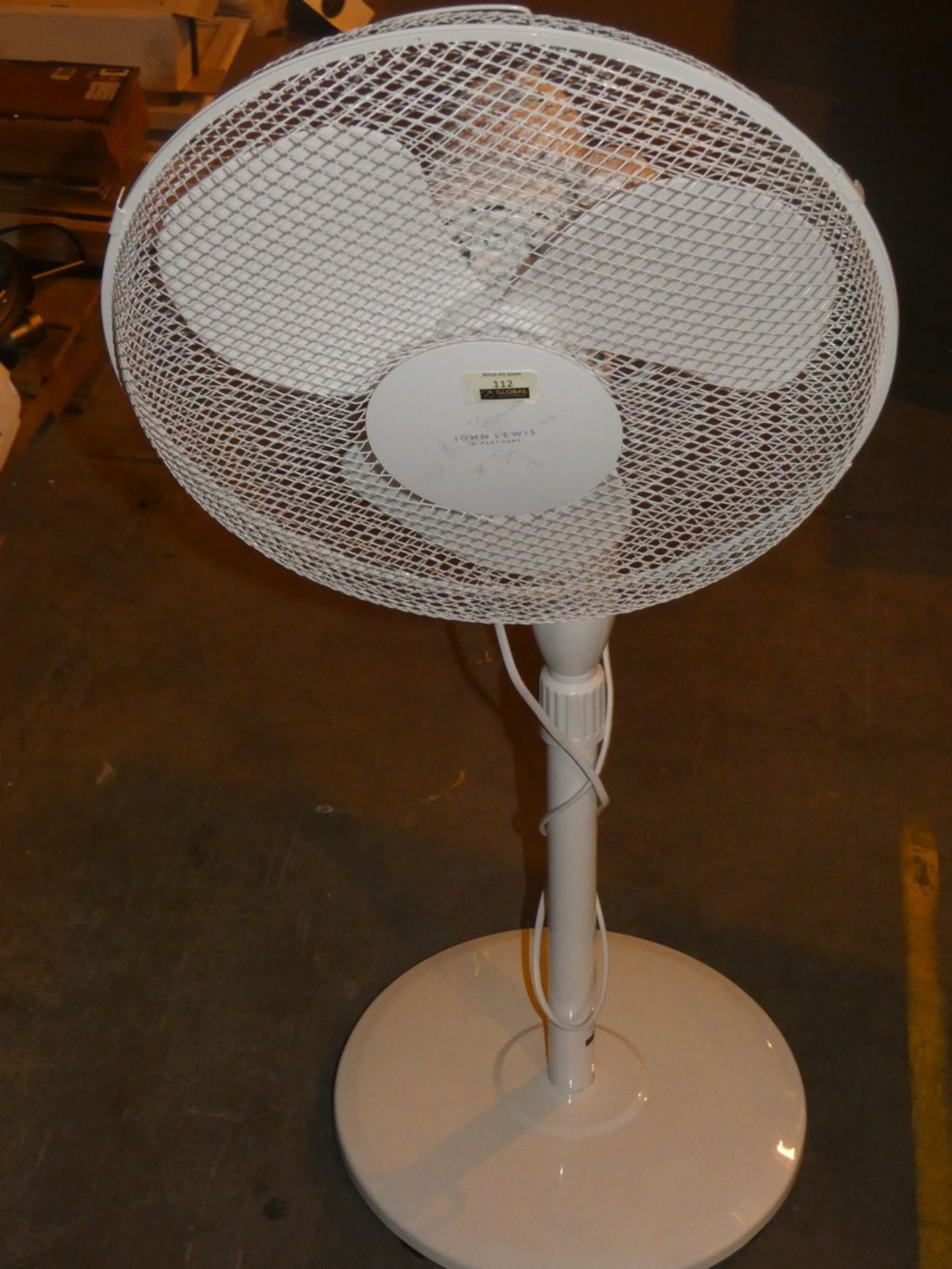 John Lewis And Partners Stand Fan RRP £30 (RET00124999) (Viewings And Appraisals Are Highly