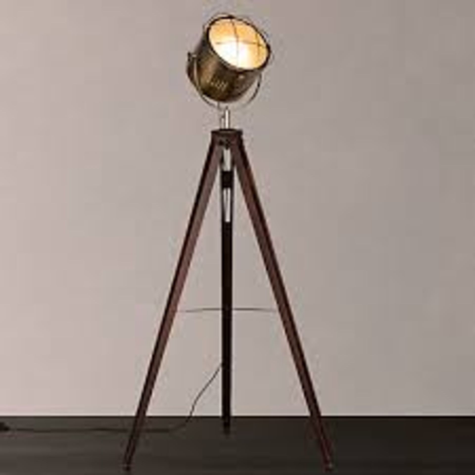 Boxed John Lewis And Partners Duals Metal Marine Head Floor Lamp (Heads Only) RRP £195 (2217869) (