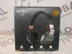 Boxed Eksa E100 Headphones (Viewings And Appraisals Are Highly Recommended)