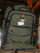 John Lewis And Partners Kharki Green Travel Bag RRP £90 (2233430) (Viewings And Appraisals Are