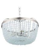 Boxed John Lewis And Partners Sennen Beaded Ceiling Light Pendant RRP £55 (2299836) (Viewings And