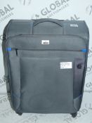 Cube Grey Formula 360 Wheel Medium Size Suitcase RRP £60 (RET00147566) (Viewings And Appraisals