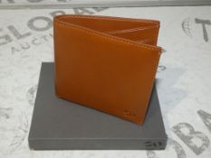 Boxed Brand New Octavo Euro Purist Chestnut Leather Wallet (Viewings And Appraisals Highly