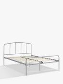 Boxed John Lewis And Partners Alpha 120cm Small Double Grey Bedstead RRP£70.0 (2245503)(Viewings And