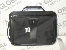 Lot to Contain 2 Wenga Briefcase Style Protective Laptop Cases (Viewings And Appraisals Highly