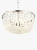 Boxed John Lewis And Partners Sennen Beaded Ceiling Light Pendant RRP £55 (2299771) (Viewings And