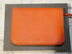 Boxed Brand New Octavo The Friday Orange Leather Ladies Purse (Viewings And Appraisals Highly