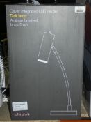 Lot to Contain 2 Boxed John Lewis And Partners Oliver Intergrated LED Reader Lamps RRP£45.0 (