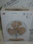 Lot to Contain 3 Boxed John Lewis And Partners 12 Inch Desk Fans RRP £45 (RET00239056) (2026695) (