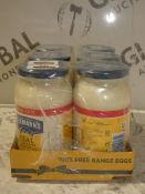 Lot to Contain 20 Cases Of Six Hellman's Real Mayonnaise RRP£14.20 Per Crate (Viewings And