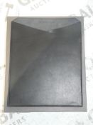 Boxed Octavo Black Leather Designer Dual Layer iPad Sleeve RRP£100.0 (Viewings And Appraisals Highly