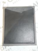 Boxed Octavo Black Leather Designer Dual Layer iPad Sleeve RRP£100.0 (Viewings And Appraisals Highly