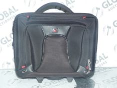 Wenga Wheeled Rolling Protective Laptop Briefcase RRP£100.0 (Viewings And Appraisals Highly