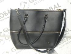 Wenga Ladies Black Leather Handbag Style Laptop Protective Case(Viewings And Appraisals Highly