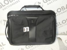 Lot to Contain 2 Wenga Briefcase Style Protective Laptop Cases (Viewings And Appraisals Highly