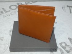 Boxed Brand New Octavo Euro Purist Chestnut Leather Wallet (Viewings And Appraisals Highly