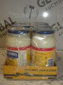 Lot to Contain 20 Cases Of Six Hellman's Real Mayonnaise RRP£14.20 Per Crate (Viewings And