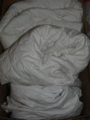 Lot to Contain 3 Assorted Items To Include 2x Pillows And A King-size 10.5 Tog Duvet RRP£20.0-30.