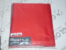 Big Hugs Red Unfilled Bean Bag Bed RRP £175 (Viewings And Appraisals Are Highly Recommended)