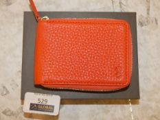 Boxed Octavo Birdcage Women's Orange Purse (Viewings And Appraisals Are Highly Recommended)
