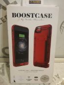 Boxed Boost Case Red iPhone Six-s Plus Protective Battery Case (Viewings And Appraisals Highly