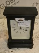 Black Newgate Mantle Clock RRP£65.0(1059038) (Viewings And Appraisals Highly Recommended)