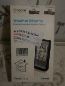 Boxed Oregon Scientific Weather At Home Bluetooth Enabled Weather Station RRP£60.0 (RET00164970)(