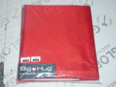 Big Hugs Red Unfilled Bean Bag Bed RRP £175 (Viewings And Appraisals Are Highly Recommended)