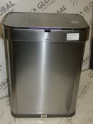 Simple Human Stainless Steel Voice Activating Step Can RRP £230 (RET00138889) (Viewings And