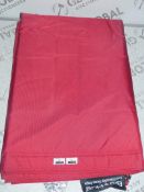 Big Hugs Red Unfilled Bean Bag Bed RRP £175 (Viewings And Appraisals Are Highly Recommended)