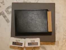 Boxed Black Leather Pocket Wallet (Viewings And Appraisals Are Highly Recommended)