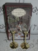Boxed Brand New The Wedding Of The Season To Love And To Honour Champagne Flute Toasting Set With