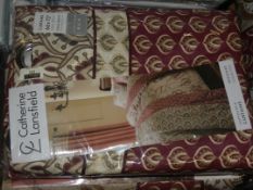 Lot To Contain 4 Assorted Items To Include 3x Catherine Lansfield Cashmere King-size Duvet Cover