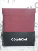 Lot To Contain 5 Cote And Ciel Fabric iPad Pouches Combined RRP £125 (Viewings And Appraisals Are