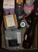 Lot To Contain 8 Assorted Items To Include Bobble Water Bottle, Express Coffee Grinders, Kitchen