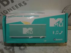 Boxed MTV Bluetooth Enabled Sound Speaker RRP£50.0 (Viewings And Appraisals Highly Recommended)