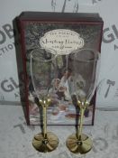 Boxed Brand New The Wedding Of The Season To Love And To Honour Champagne Flute Toasting Set With