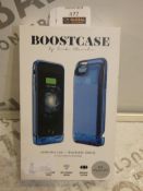 Boxed Boost Case Blue iPhone Six And Six-S Protective Battery Case (Viewings And Appraisals Highly