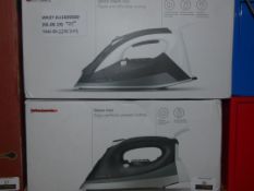 Lot To Contain 3 Boxed John Lewis And Partners Speed Steam Irons And Normal Steam irons Combined