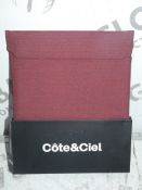 Lot To Contain 5 Cote And Ciel Fabric iPad Pouches Combined RRP £125 (Viewings And Appraisals Are