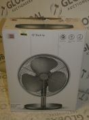 Boxed John Lewis And Partners 12 Inch Osolating Desk Fan RRP £40 (RET00288321) (Viewings And