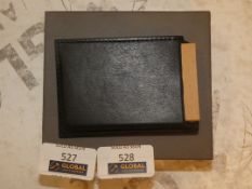 Boxed Black Leather Pocket Wallet (Viewings And Appraisals Are Highly Recommended)